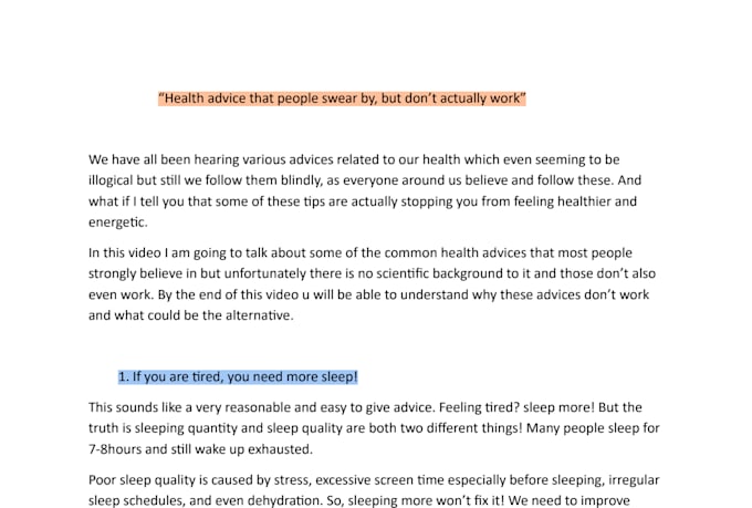 write doctor approved SEO medical content